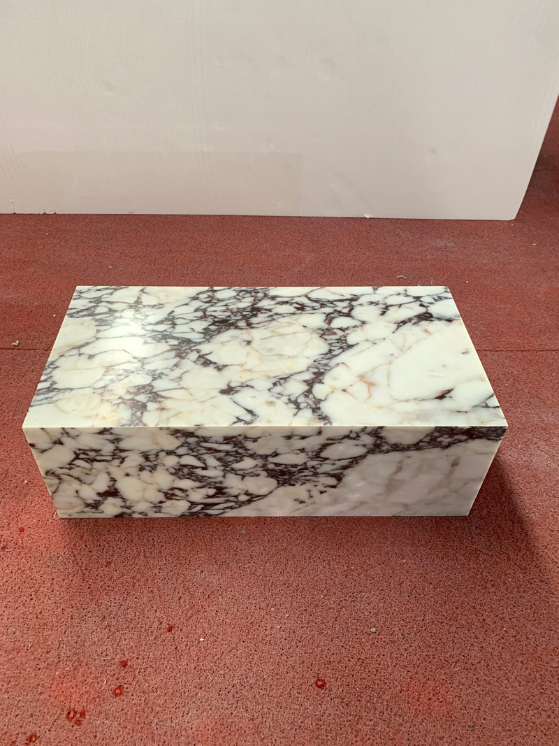 Calacatta Viola Plinth Coffee Table