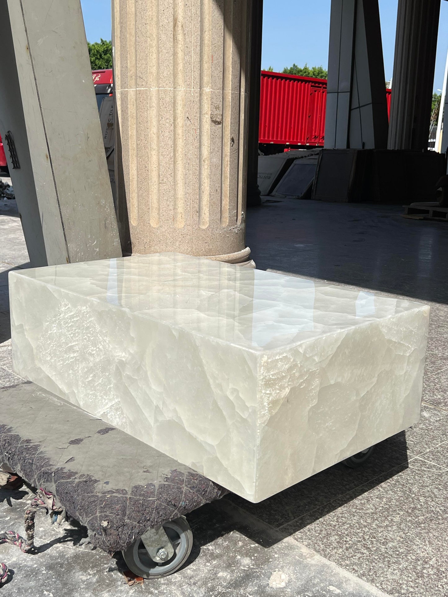 Cristallo Plinth Coffee Table