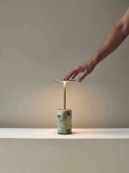Natural Marble Creative Bedside Lamp