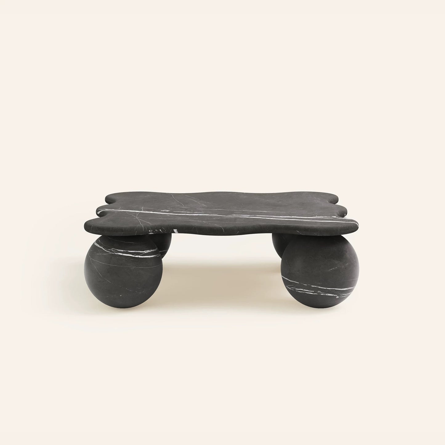 FORM(LA)–Inspired Palla Rectangular Marble Coffee Table (105 cm)