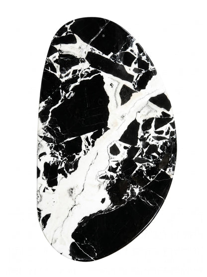 Natural Marble Grand Antique Egg Shape Coffee Table