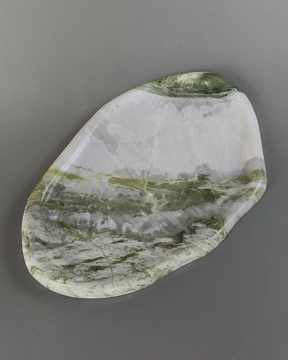 Green Forest Marble  Irregular Tray