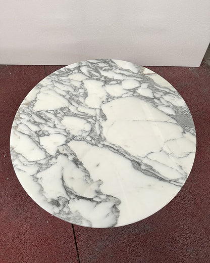 Natural Arabescato Marble Petal Base Coffee Table | Ready to Ship