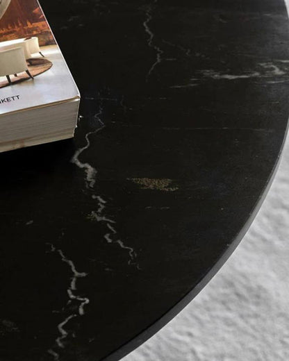 Natural Marble Arc Cross Coffee Table
