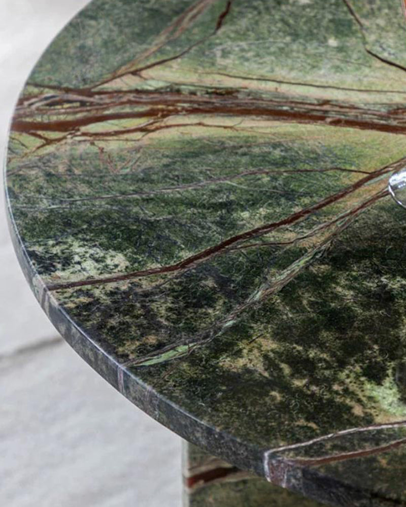 Natural Marble Arc Cross Coffee Table