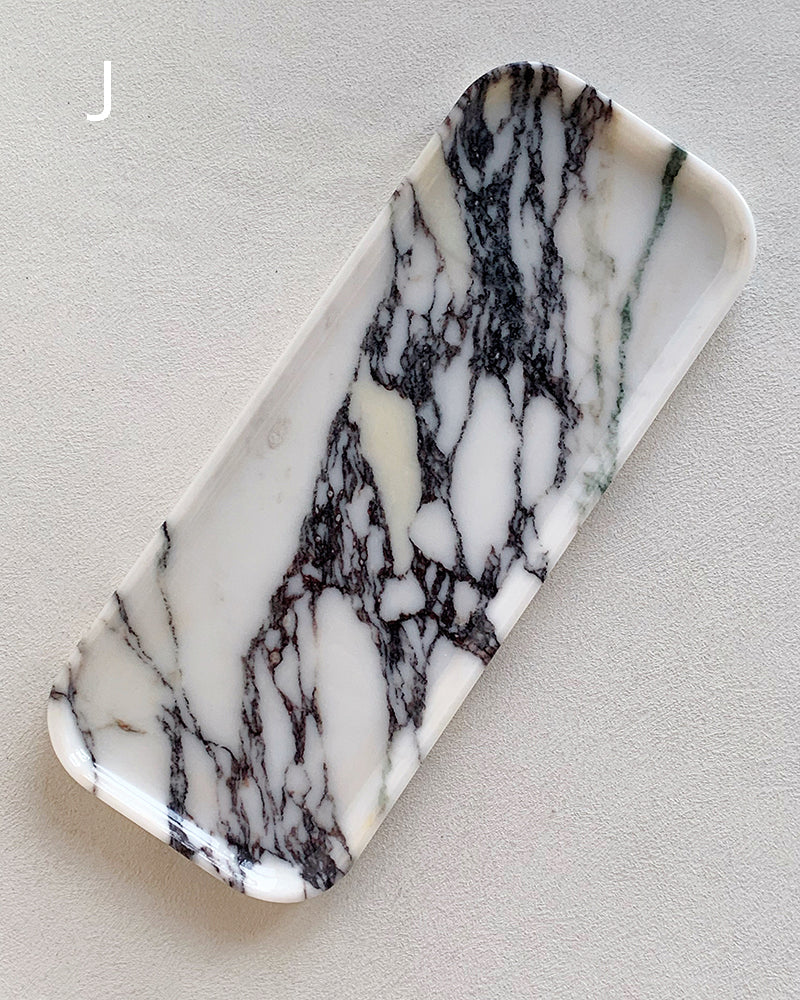 Natural Marble Calacatta Viola Rectangle Tray