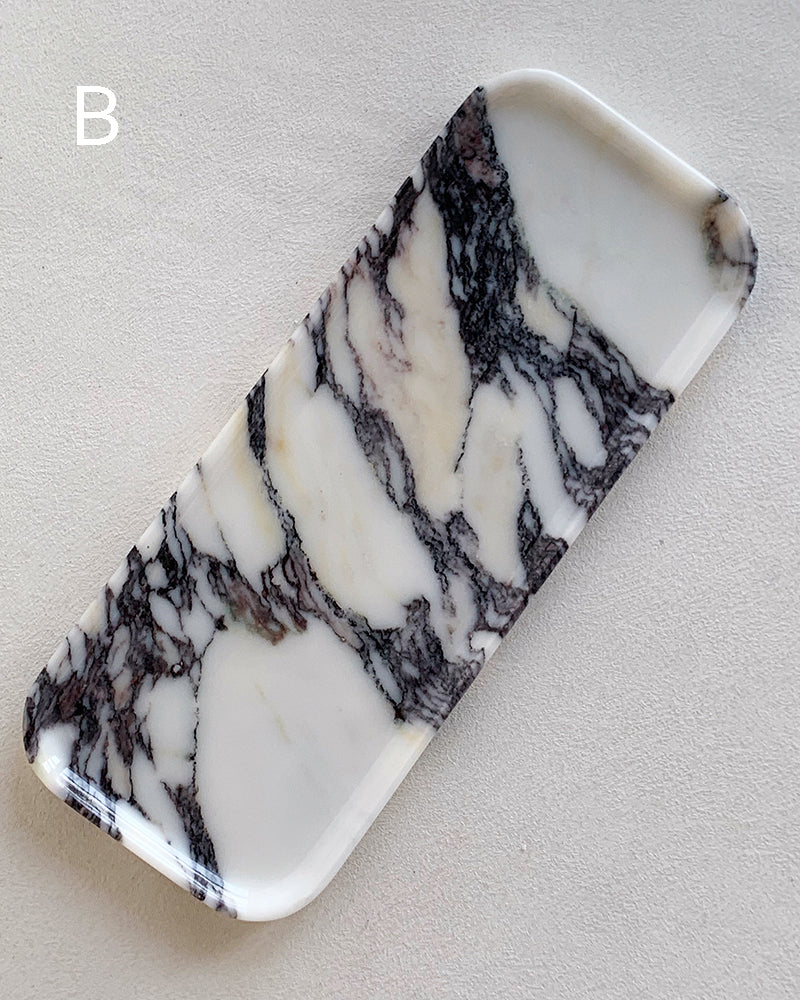 Natural Marble Calacatta Viola Rectangle Tray