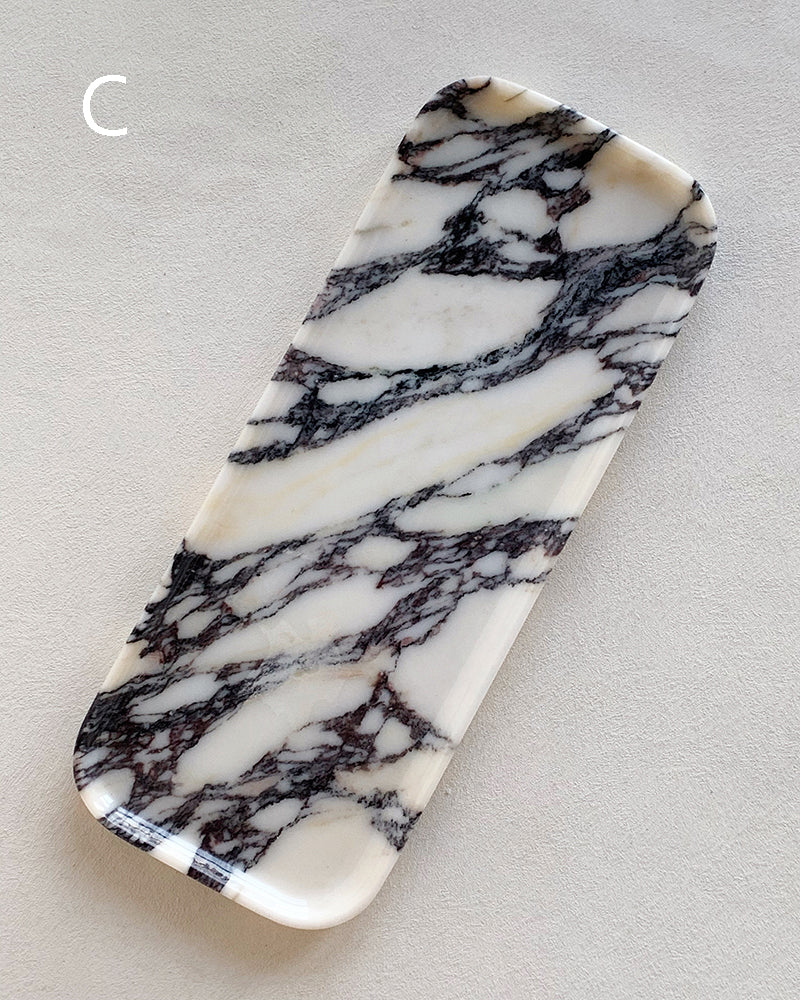 Natural Marble Calacatta Viola Rectangle Tray