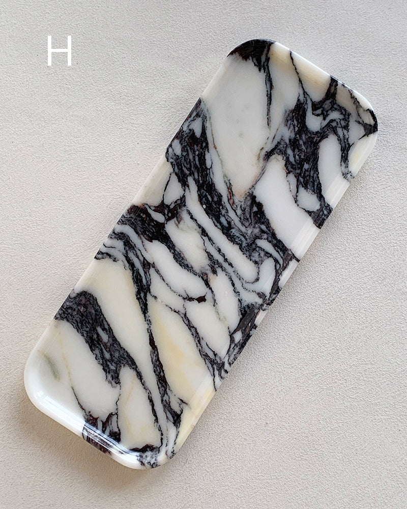 Natural Marble Calacatta Viola Rectangle Tray