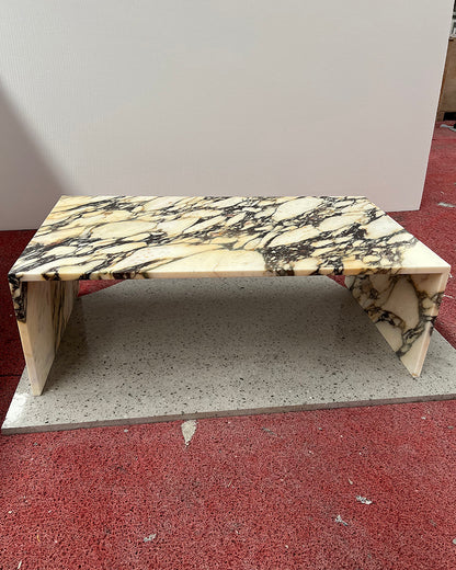 Natural Marble Calacatta Viola Simply Coffee Table