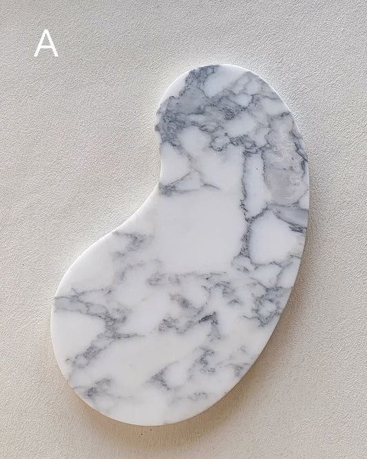 Natural Marble Cashew Tray