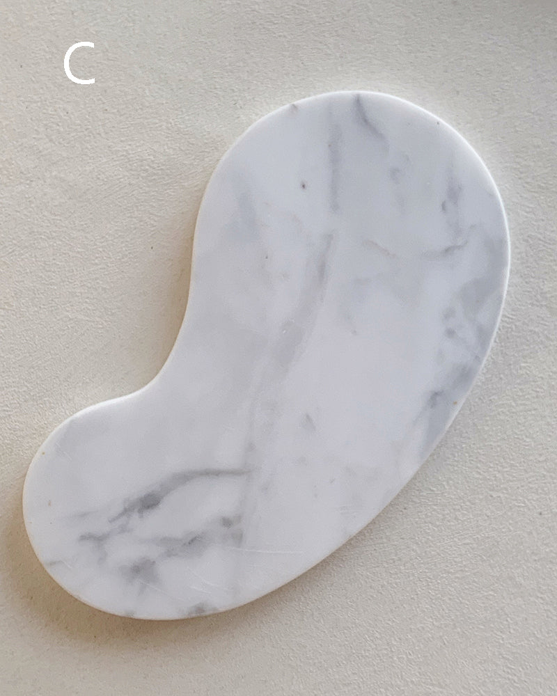 Natural Marble Cashew Tray