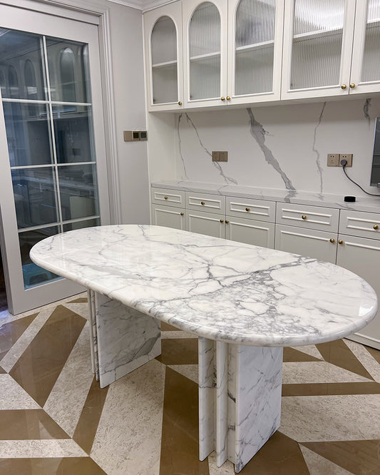 Natural Marble Creative Dining Table