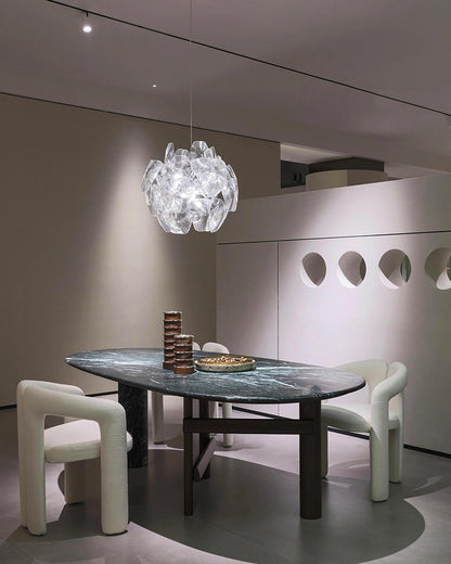 Natural Marble Sengu Dining Table