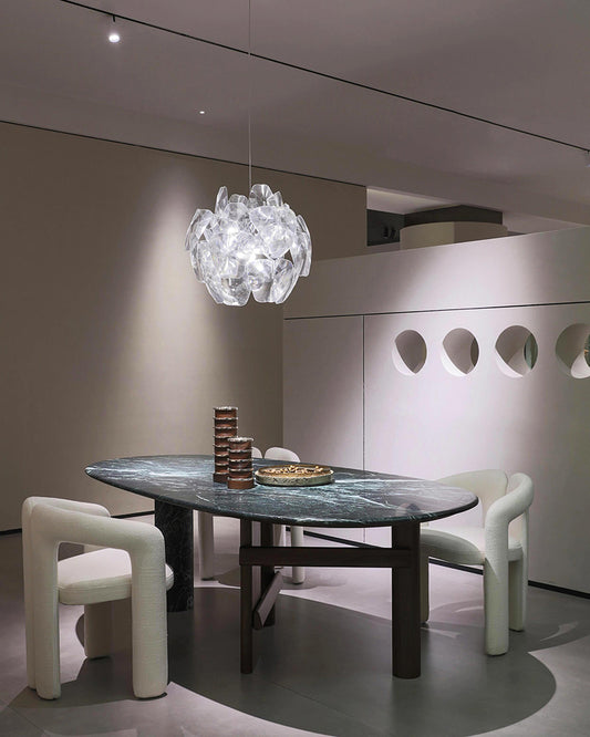 Natural Marble Sengu Dining Table