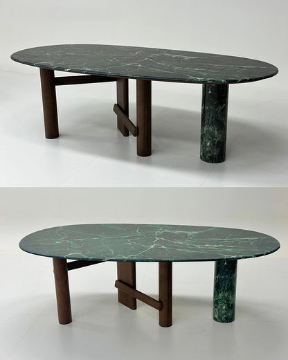Natural Marble Sengu Dining Table