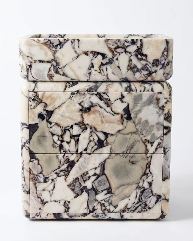 Natural Stone Bathroom Vanity Sink  - Multiple Drawers