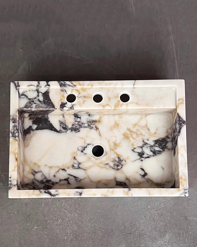Natural Stone Smooth Sink - Vanity Basin