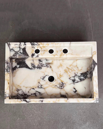 Natural Stone Smooth Sink - Vanity Basin
