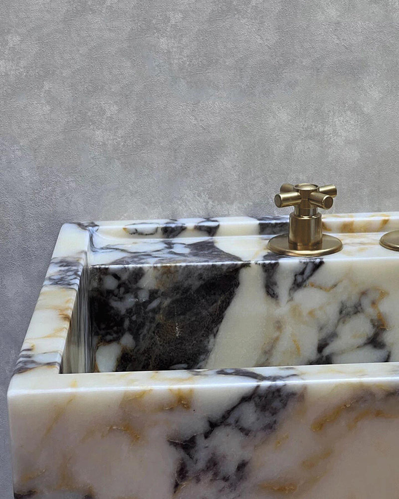Natural Stone Smooth Sink - Vanity Basin