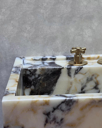 Natural Stone Smooth Sink - Vanity Basin