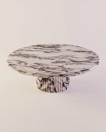 Natural Calacatta Viola Petal Base Coffee Table