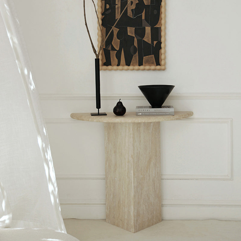 beige travertine