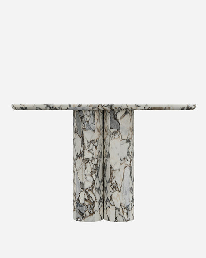 Ocean Storm Marble Nova Console table