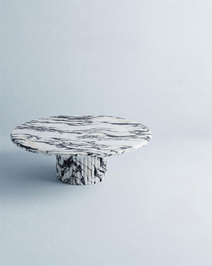 Natural Calacatta Viola Petal Base Coffee Table
