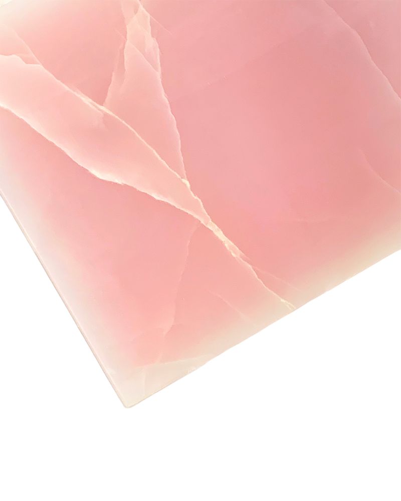 Natural Marble Onyx Creative Side Table