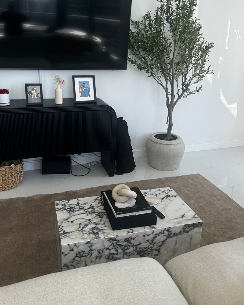 plinth coffee table