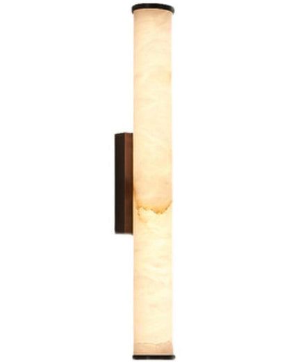 Spanish Alabaster Pillar Wall Lamp