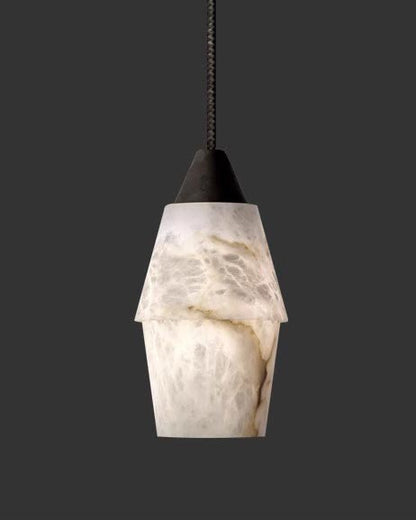 Spanish Alabaster Polygon Chandelier