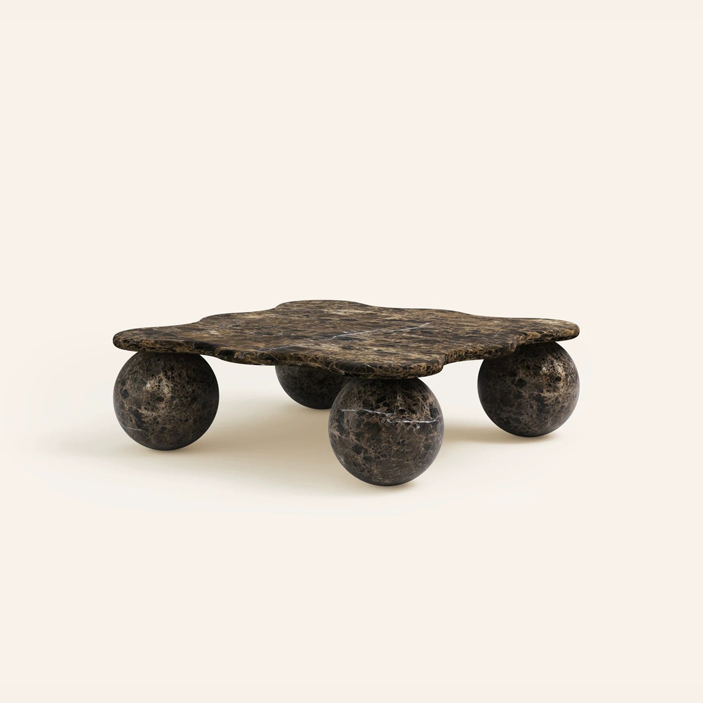 FORM(LA)–Inspired Palla Rectangular Marble Coffee Table (105 cm)