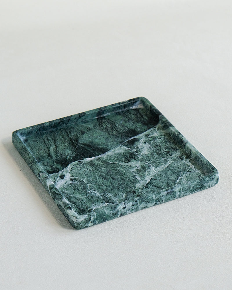 Verde Alpi Marble Tray