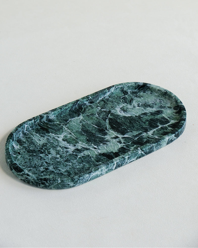 Verde Alpi Marble Tray