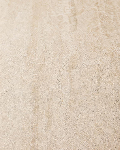 Close-up of natural beige travertine texture and subtle pores