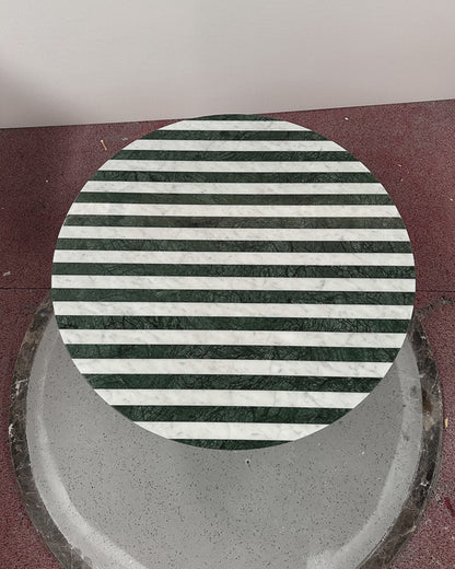 Natural Marble Striped Coffee Table