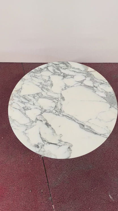 Natural Arabescato Marble Petal Base Coffee Table | Ready to Ship