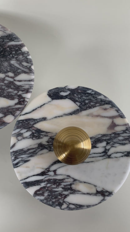 Calacatta Viola Marble Wall Lamp