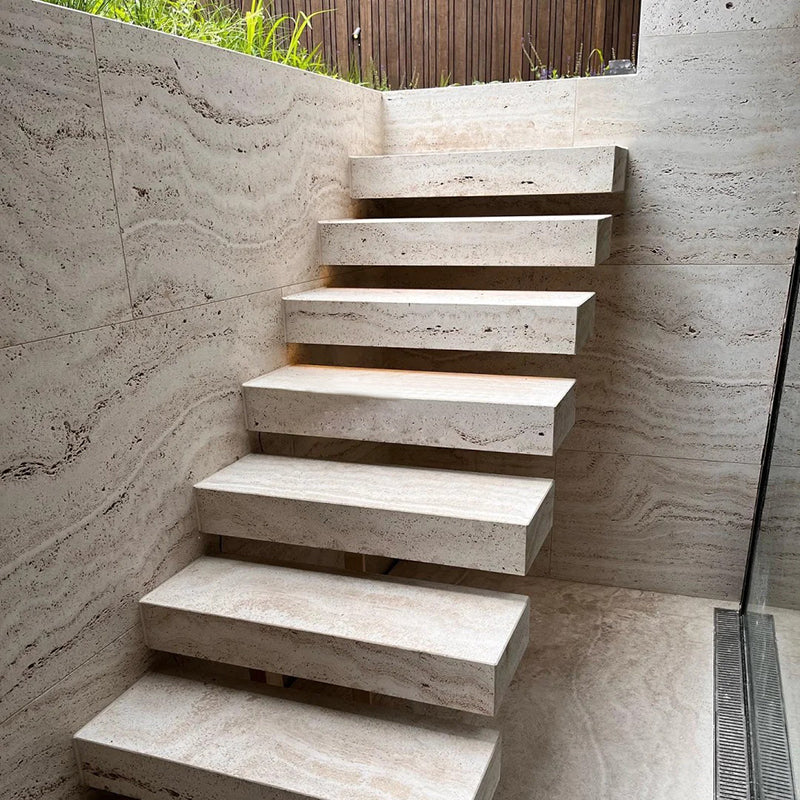 white travertine